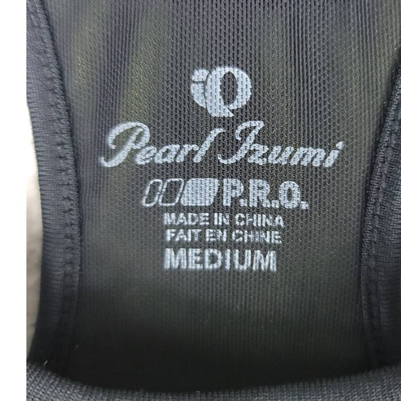 Pearl Izumi P.R.O Black Yellow Cycling Athletic  Tank Top  M - Picture 3 of 4